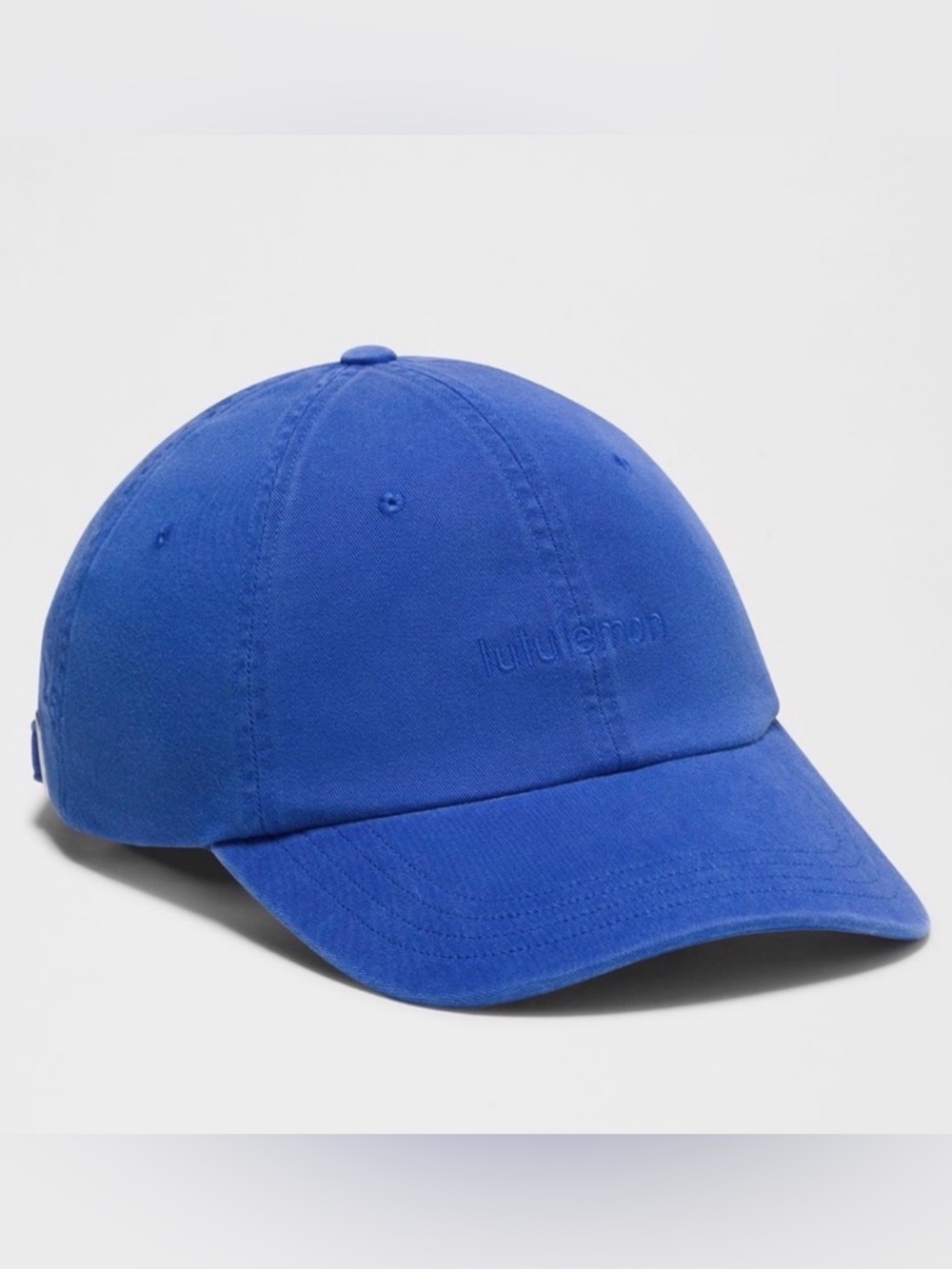 🆕 LULULEMON Unisex Classic Ball Cap *Wash NWT Dilute Wash Galactic Cobalt